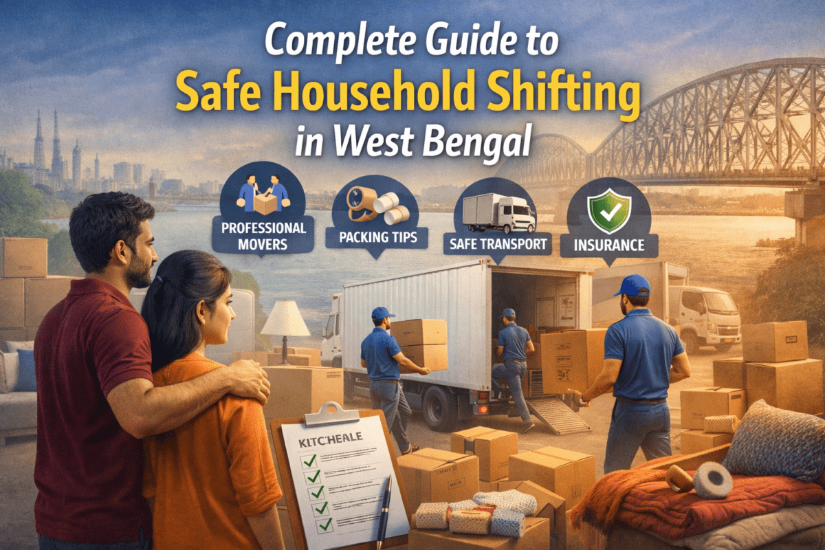 Complete Guide to Safe Household Shifting in West Bengal